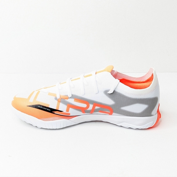 Puma Ultra 5 Match Turf Soccer Cleats, White, Men\'s 9.5 M